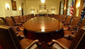 White House Cabinet Room Refurbished After 22 Years