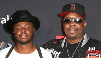 Bobby Brown Jr. and his father