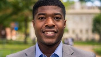 Noah Harris is the first Black man to be president of Harvard University’s Undergraduate Council elected by the school’s student body.