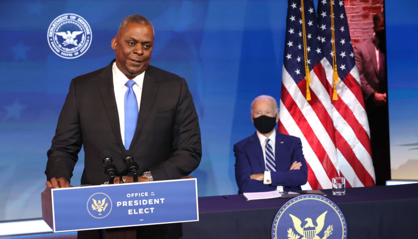 President-Elect Biden Introduces Nominee For Secretary Of Defense General Lloyd Austin