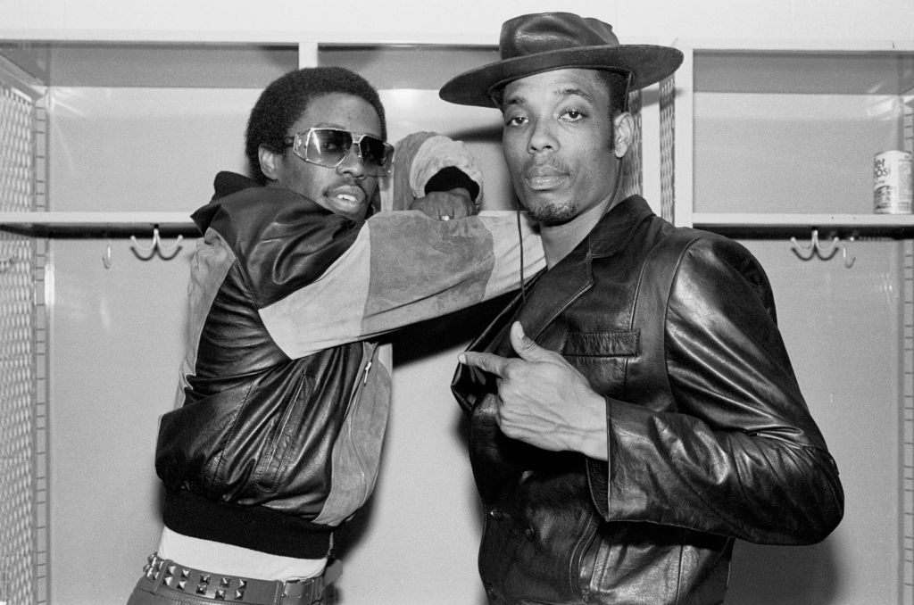 Whodini Backstage At The UIC Pavilion