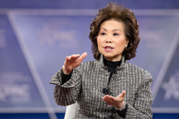 Transportation Secretary Elaine Chao, resigned