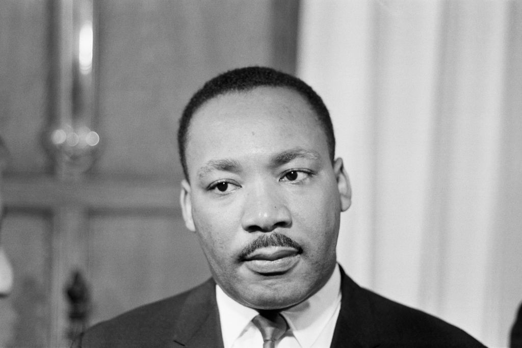American activist Martin Luther King