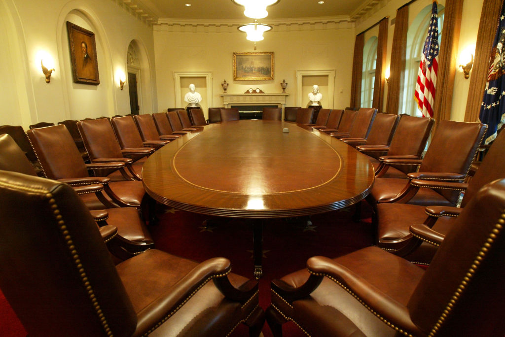 White House Cabinet Room Refurbished After 22 Years