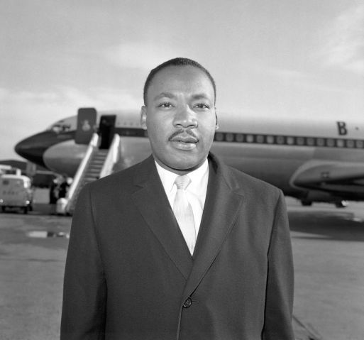 Civil Rights Movement - Martin Luther King - Heathrow Airport, London