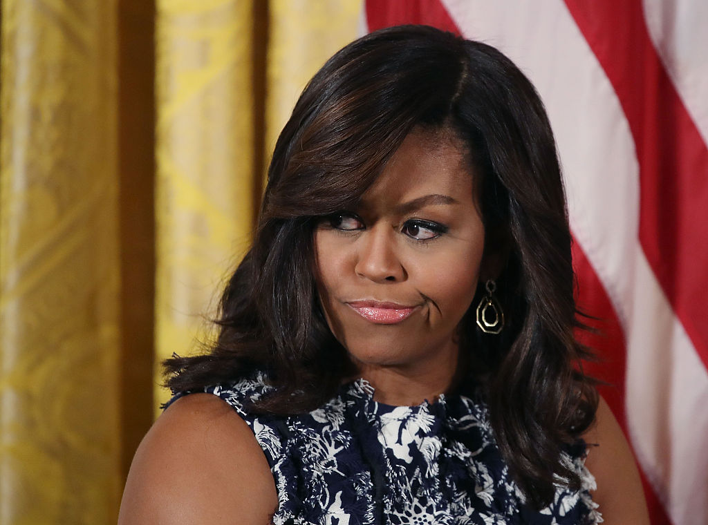 First Lady Michelle Obama Holds Event At White House With College-Bound Students