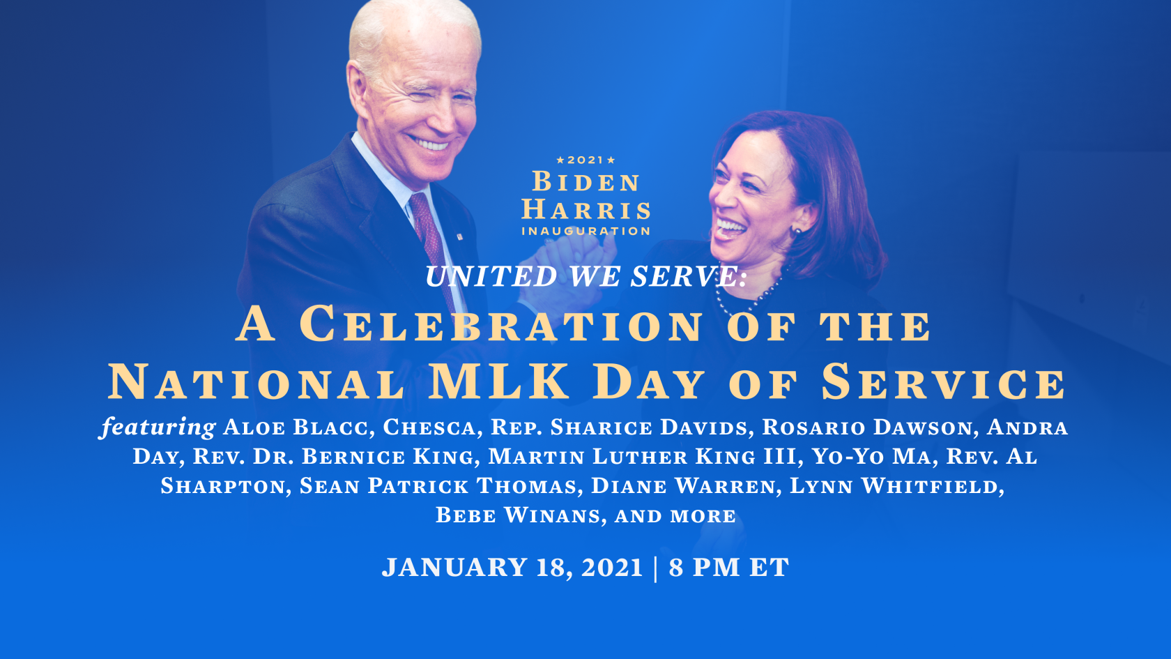 United We Serve: A Celebration of the National Martin Luther King Day of Service
