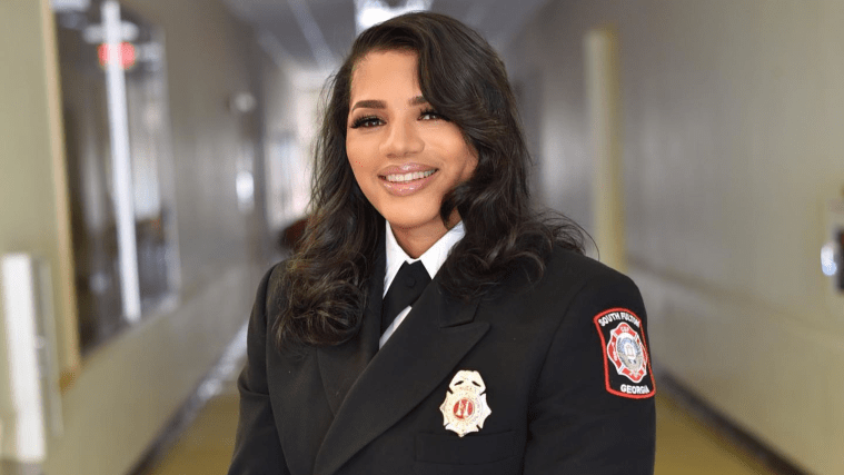 Andrea Hall, fire captain, South Fulton, Georgia