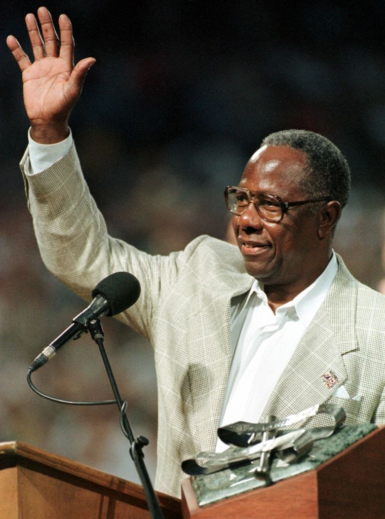 Hank Aaron, MLB icon, 86