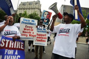 Low income strike