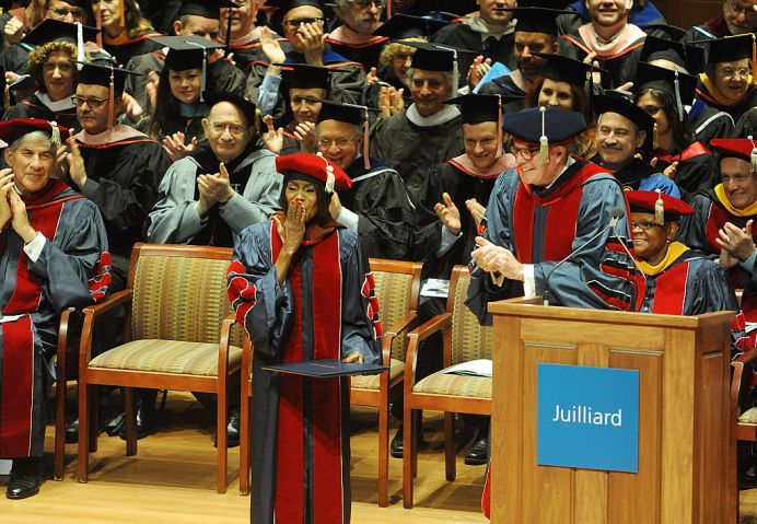 The Juilliard School Holds 111th Commencement Ceremony