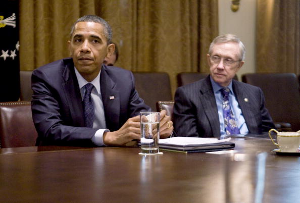 DC: Obama Holds Bi-Partisan Meeting With Congressional Leaders