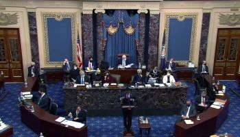 Second Impeachment Trial Of Donald J. Trump Continues In Senate
