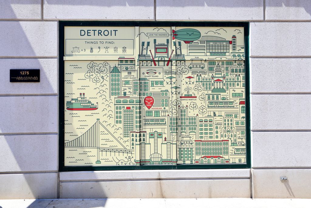 Detroit Cityscapes and City Views