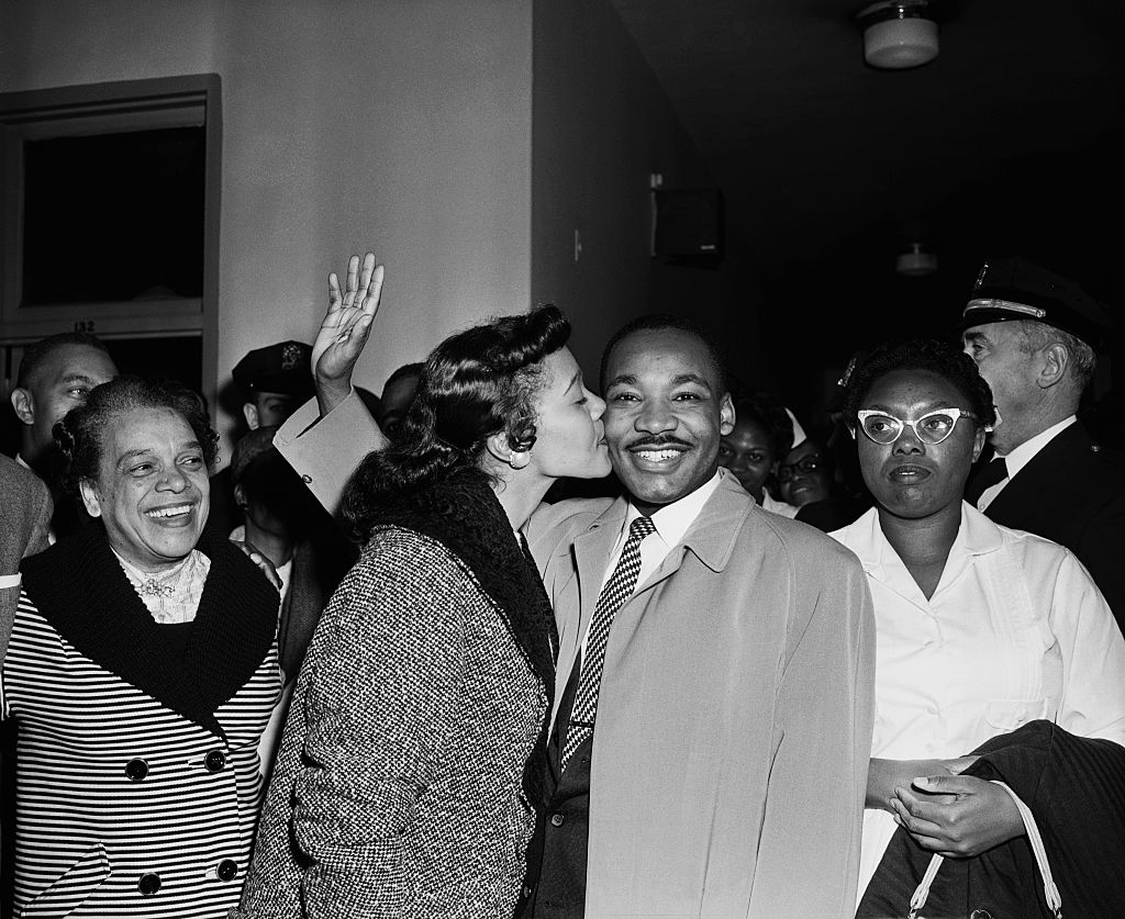 Martin Luther King And Wife In Hospital
