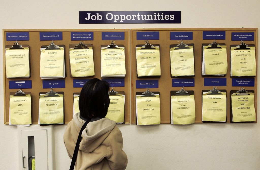 U.S. Jobless Claims Fall To Near Six-Year Low