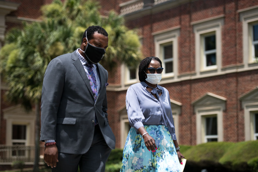 Men Charged With The Murder Of Ahmaud Arbery Arraigned In Georgia