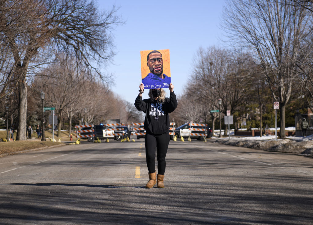 Activists Rally For Justice For George Floyd Ahead Of Trial Of Derek Chauvin