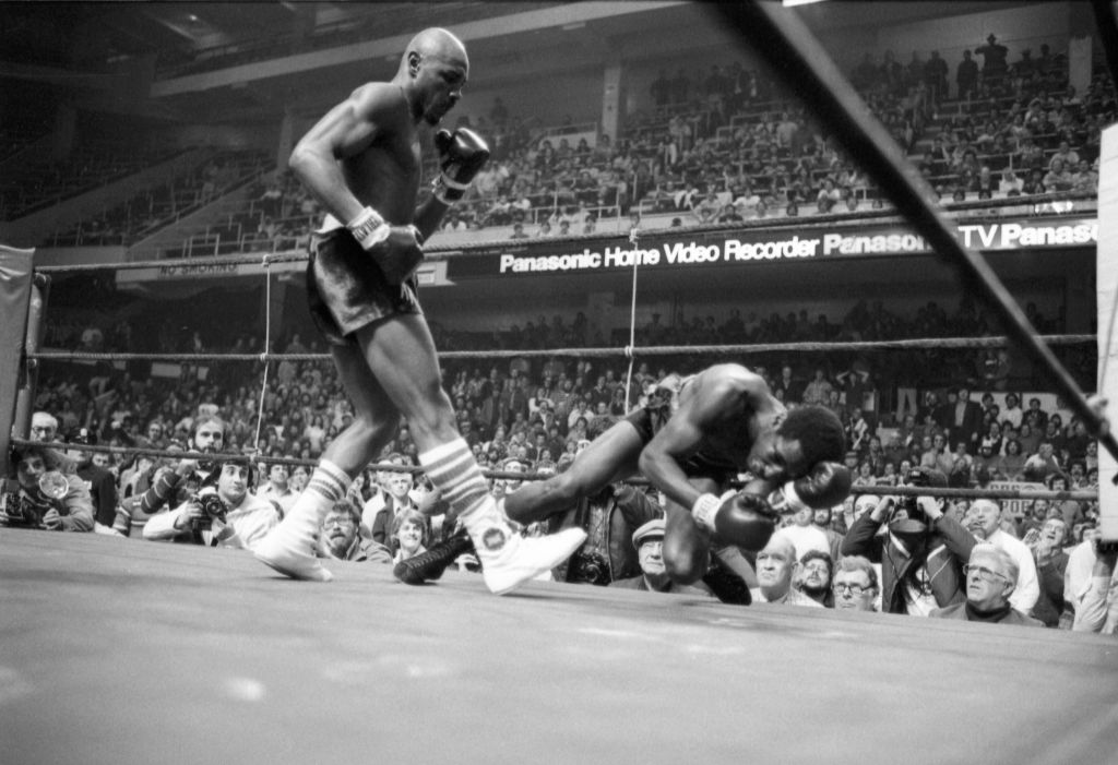 Hagler-Seales Middleweight Fight