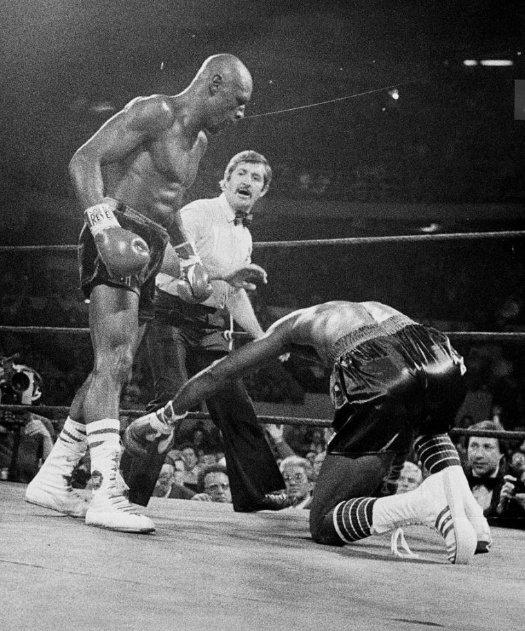Hagler Vs. Obelmejias At Boston Garden