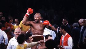 'Marvelous' Marvin Hagler Boxing At Bally's Park Place
