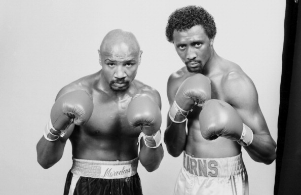 Thomas Hearns and Marvin Hagler