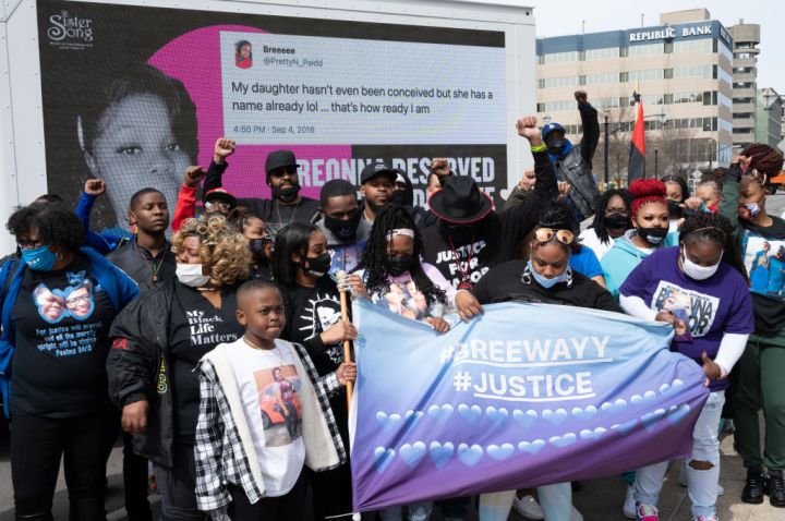 One Year Anniversary Of The Killing Of Breonna Taylor Marked By Protests