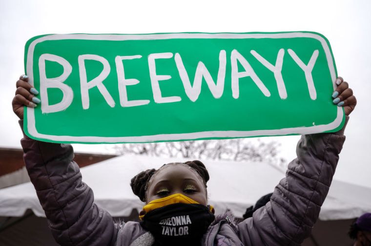 Breonna Taylor Rally: Louisville