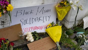 March In Solidarity With Asian Community Held In Atlanta, After Tuesday Night's Massage Parlor Killings