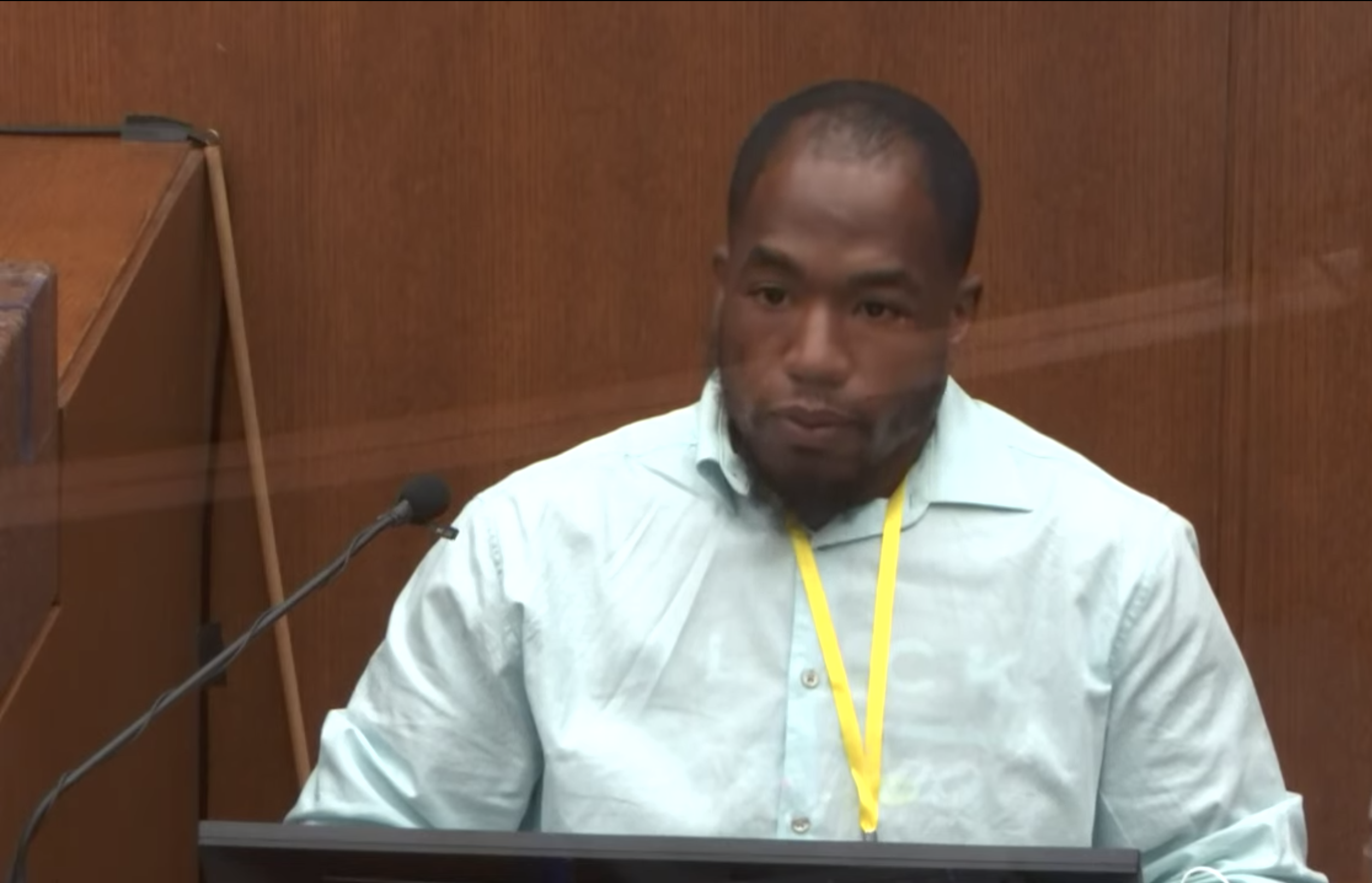 Donald Wiliams, witness in Derek Chauvin's murder trial