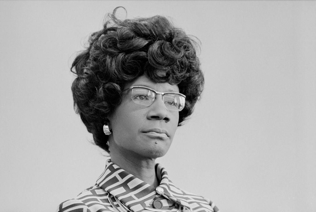 Democratic US Congresswoman Shirley Chisholm Announcing her Candidacy for US Presidential Nomination, Thomas J O'Halloran