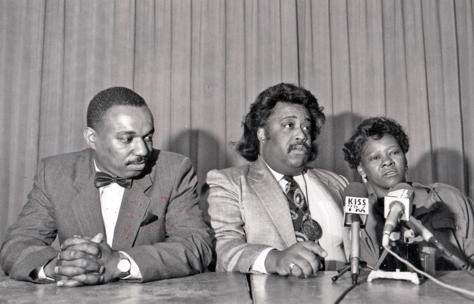 Al Sharpton and parents of slain teen Yusuf Hawkins give press conference