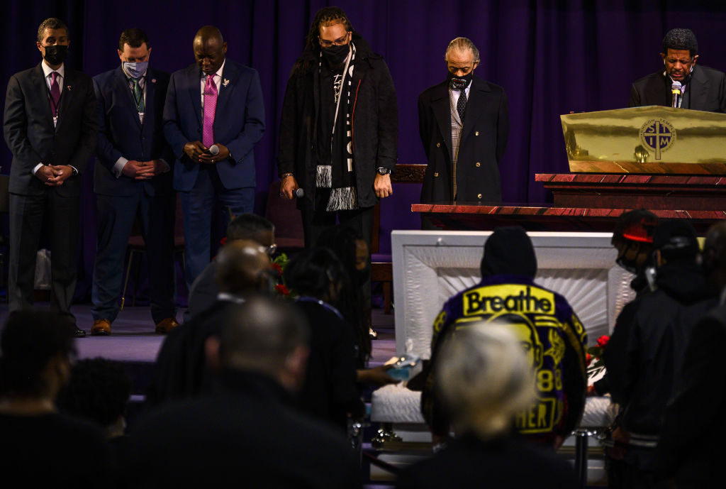 Public Viewing Held For Daunte Wright In Minneapolis