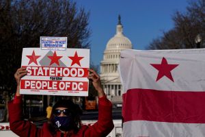 Local Residents Rally For DC Statehood As House Considers Act
