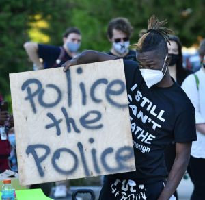 BLM protest police violence in North Carolina