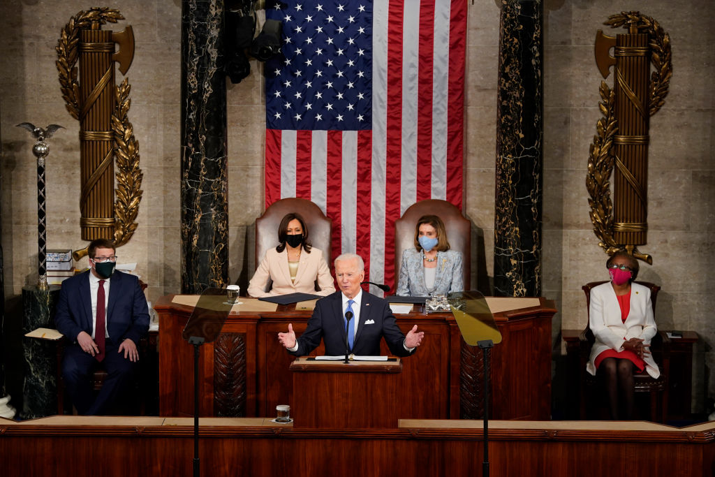 President Biden Delivers First Address To Joint Session Of Congress