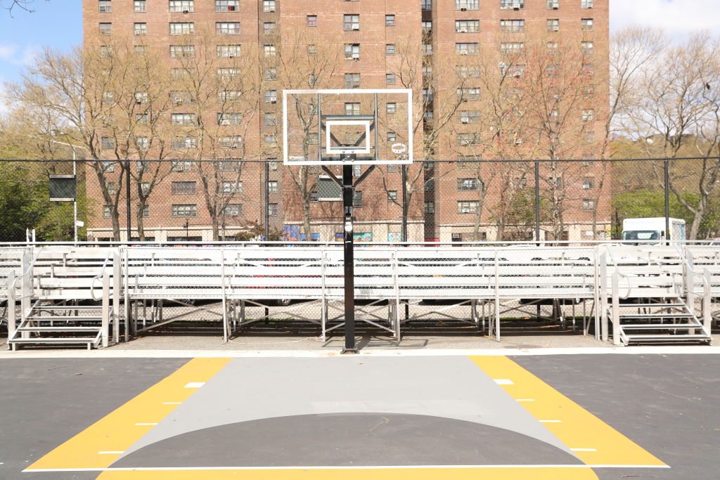 Famed Rucker Park Gets Makeover, Thanks To National Basketball Players  Association And NYC Parks Department - CBS New York