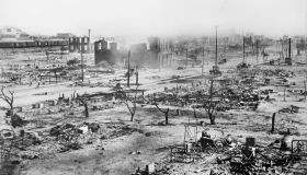 Ruins of Greenwood District after Race Riots, Tulsa, Oklahoma, USA, American National Red Cross Photograph Collection, June 1921