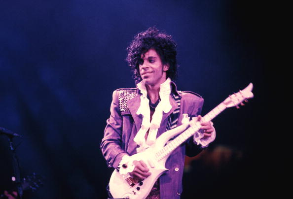 Prince wrote his first song at age 7. He titled it “Funk Machine.”