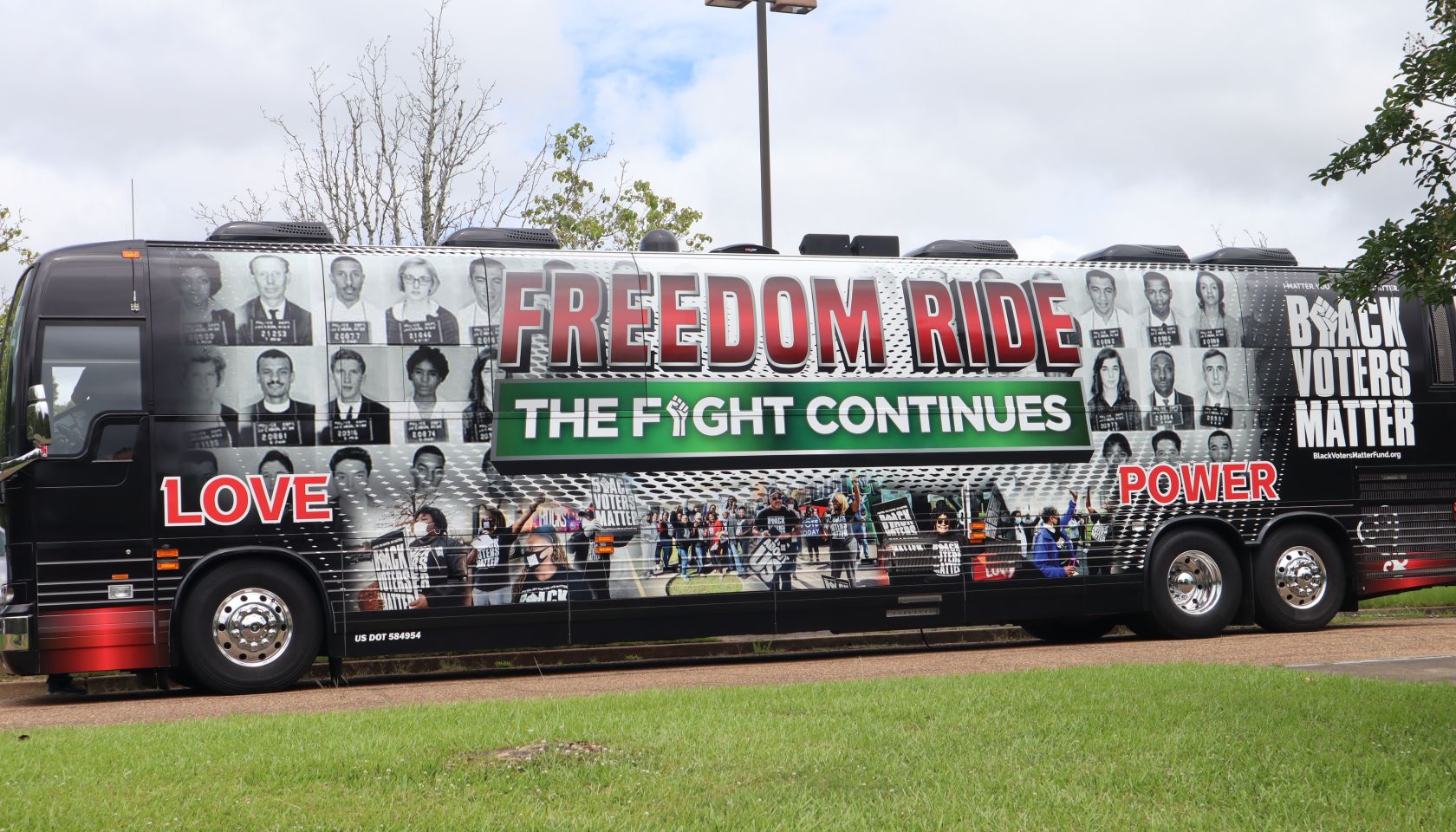 Black Voters Matter Bus caravan