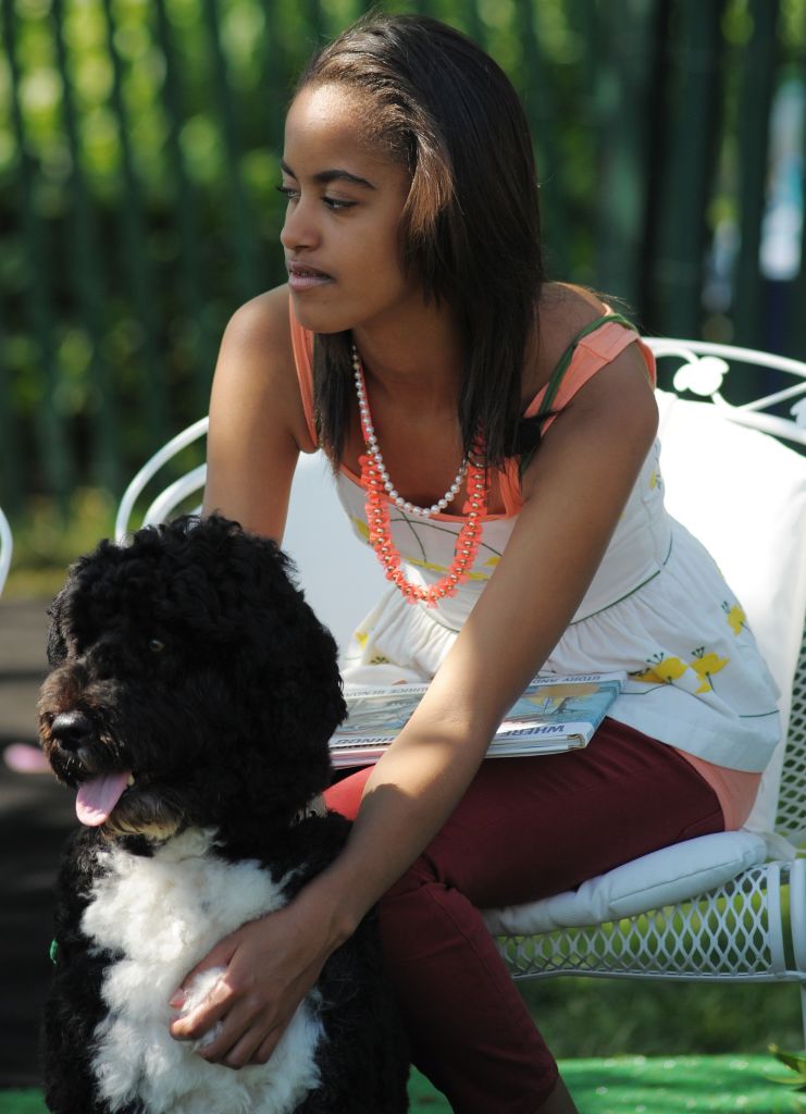 Malia Obama, Easter, 2011