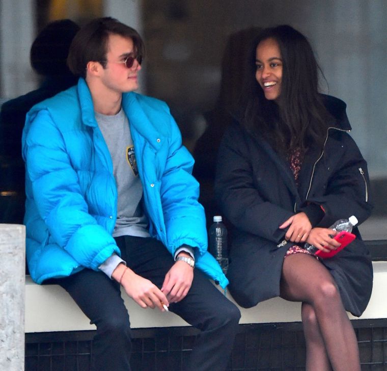 Malia Obama and Rory Farquharson, 2018
