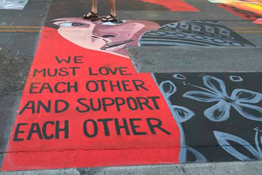 Palo Alto Officers Sue City Claiming Racial Justice Mural Discriminates Against Them