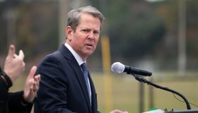 Georgia Gov. Kemp Visits Chatham County Health Department As First Covid Vaccinations Are Administered