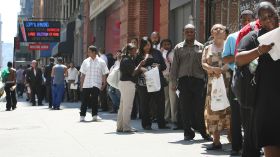 Black unemployment - Job Fair Held In New York City