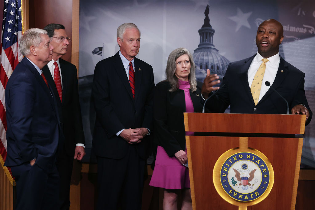 Senator Graham Speaks To The Press On Democrats' Spending