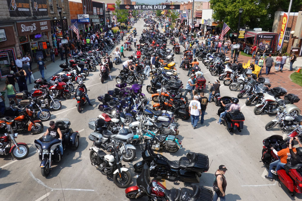 Thousands Gather For Annual Sturgis Motorcycle Rally Amid COVID-19 Pandemic