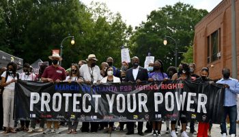 March On For Voting Rights - Atlanta, GA