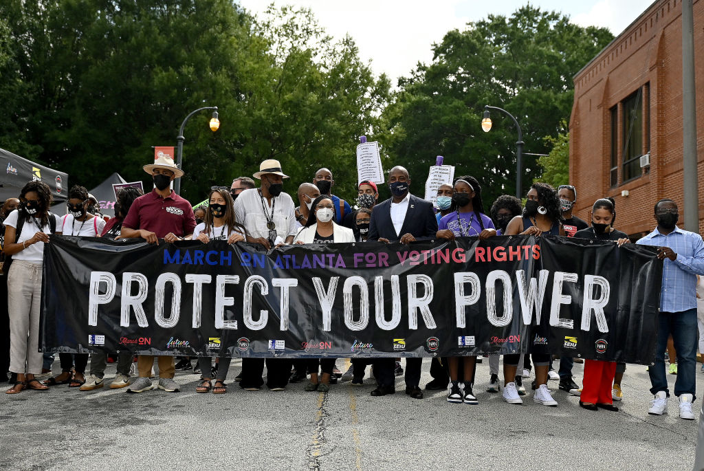 March On For Voting Rights - Atlanta, GA