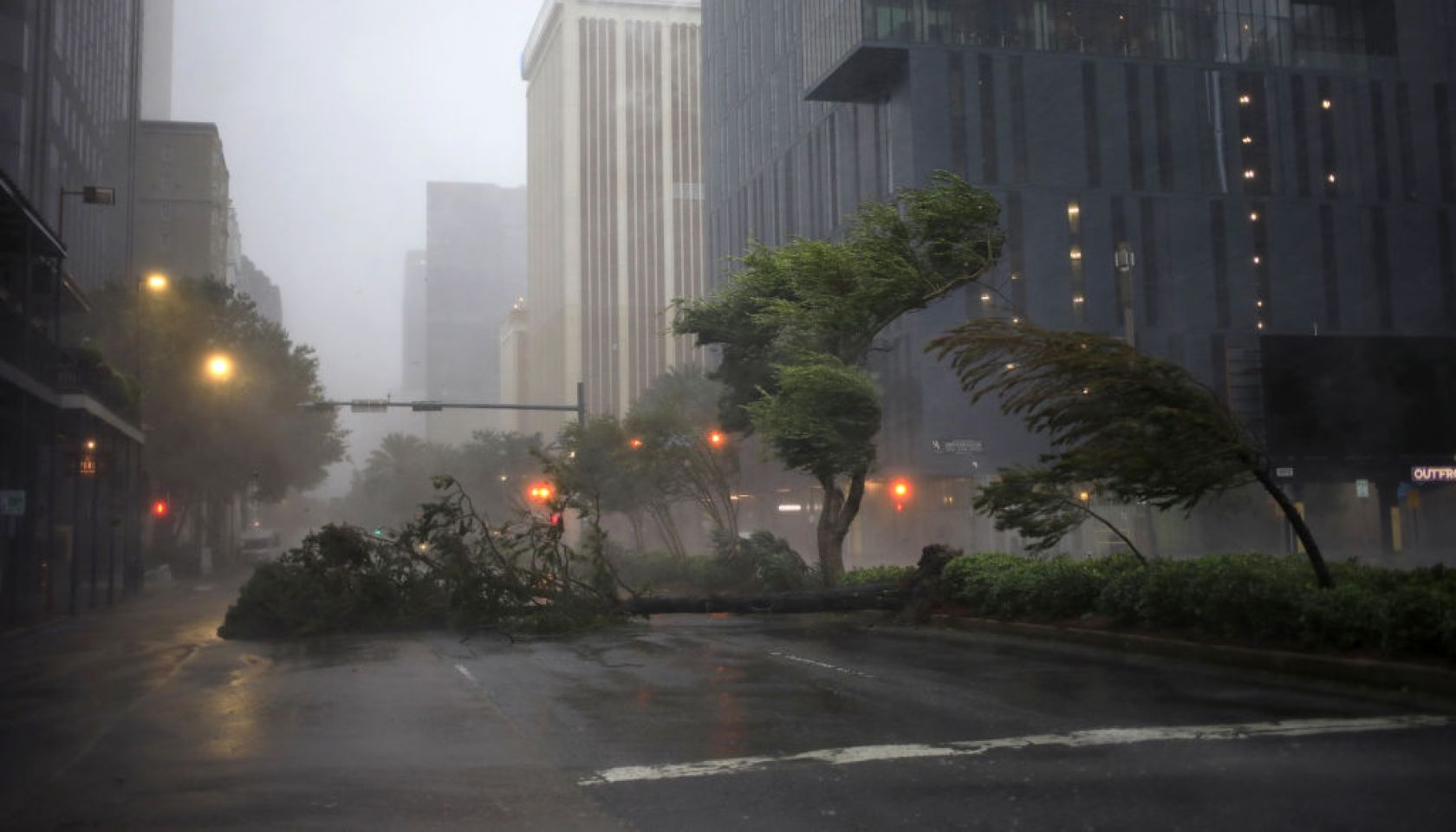 Ida Battering Louisiana With Winds Stronger Than Katrina